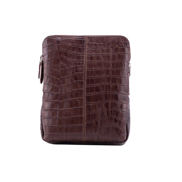 کیف رو دوشی  مردانه چرم کن ا مدل H-111