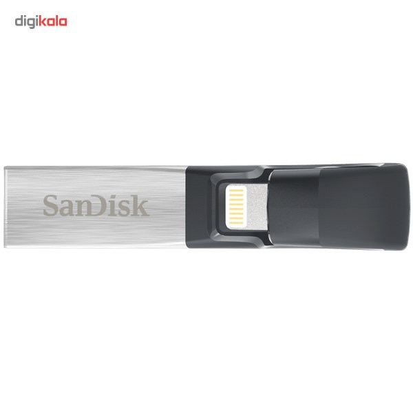 فلش مموری لایتنینگ و USB3.0 سن دیسک مدل iXPAND ظرفیت 16 گیگابایت