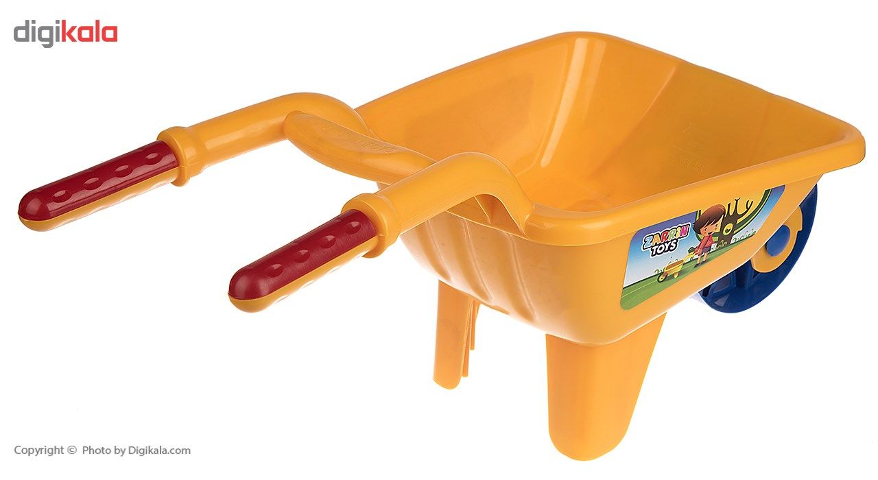 ست شن بازی زرین تویز مدل Super Wheelbarrows E11 -  - 5