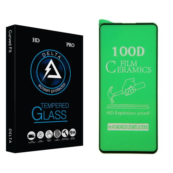محافظ صفحه نمایش سرامیکی دلتا مدل Fit مناسب برای گوشی موبایل شیائومی Redmi Note 9S