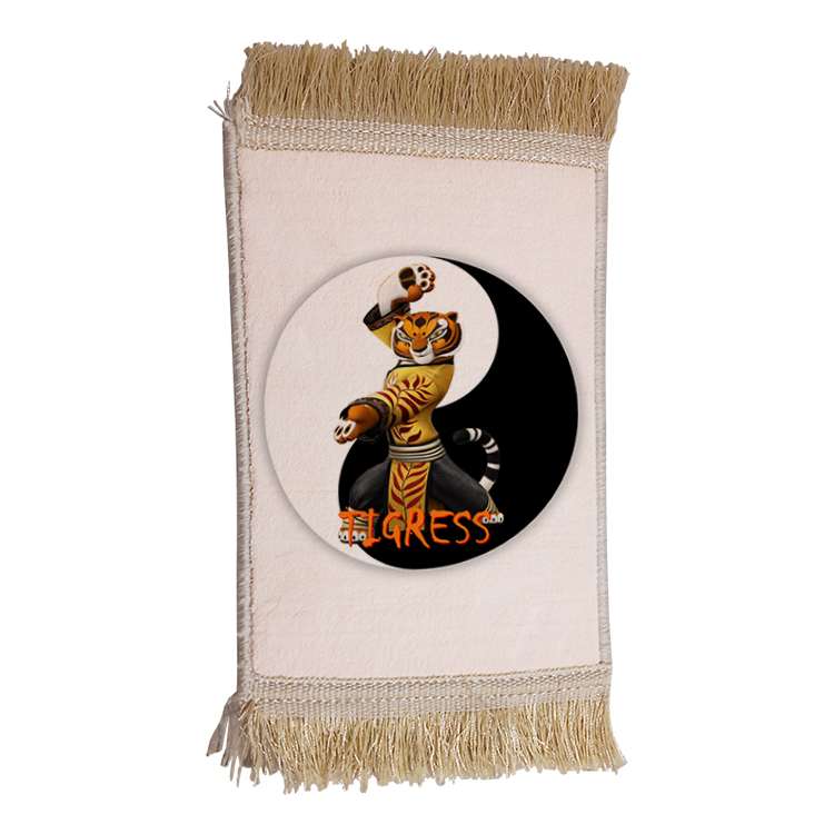 فرش ماشینی دیوارکوب مدل پاندا کونگ فو کار کد 76