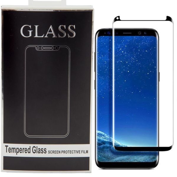 محافظ صفحه نمایش شیشه ای دور چسب مدل Short 3D مناسب برای گوشی سامسونگ S8 پلاس محافظ صفحه نمایش شیشه ای دور چسب مدل Short 3D مناسب برای گوشی سامسونگ S8 پلاس