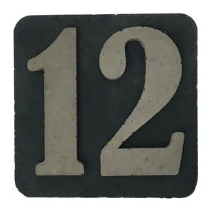 پلاک بتنی مدل NO12