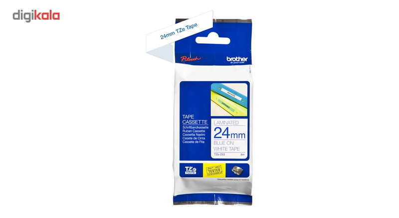 برچسب پرینتر لیبل زن برادر مدل TZe-253