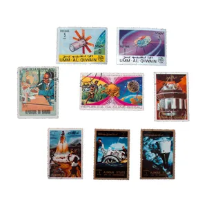 تمبر یادگاری مدل فضایی کد bc-1379 مجموعه 8 عددی