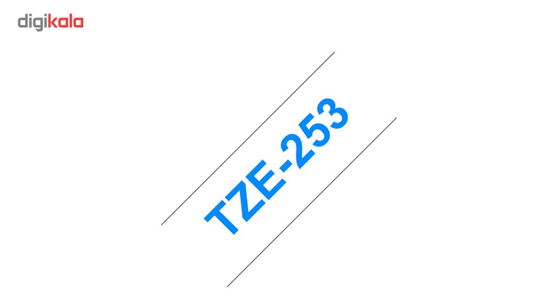 برچسب پرینتر لیبل زن برادر مدل TZe-253