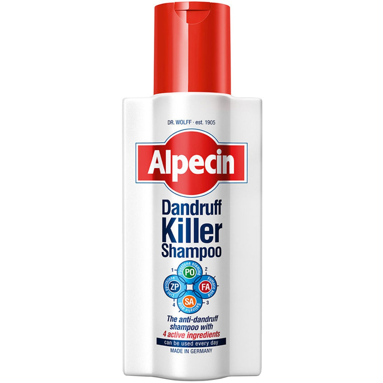 شامپو ضد شوره سر آلپسین مدل Dandruff Killer حجم 250 میلی لیتر