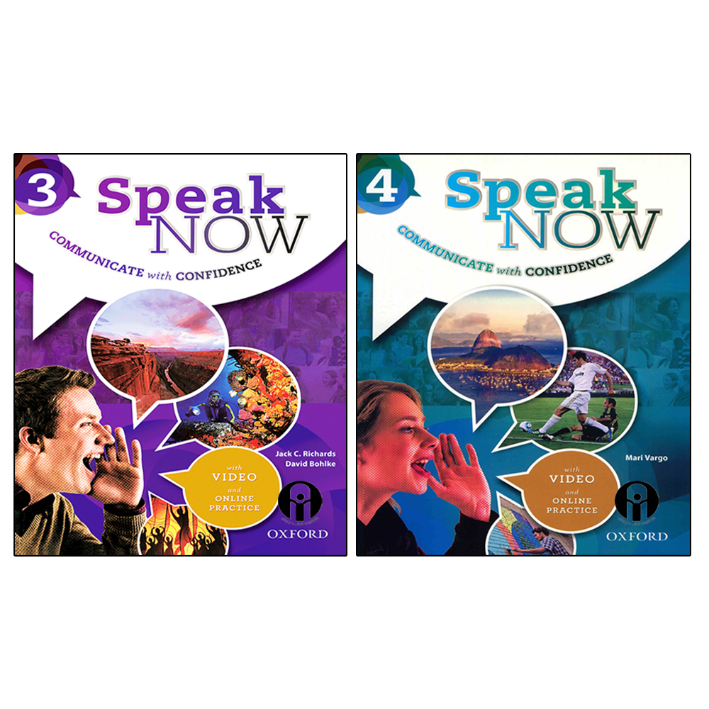 کتاب Speak Now اثر Jack C. Richards And David Bohlke انتشارات الوندپویان جلد 3 و 4