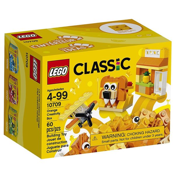 لگو سری Classic مدل Orange Creativity Box 10709 لگو سری Classic مدل Orange Creativity Box 10709