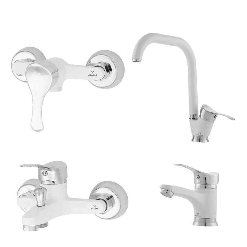 ست شیرآلات ویسادار مدل دیون مجموعه 4 عددی