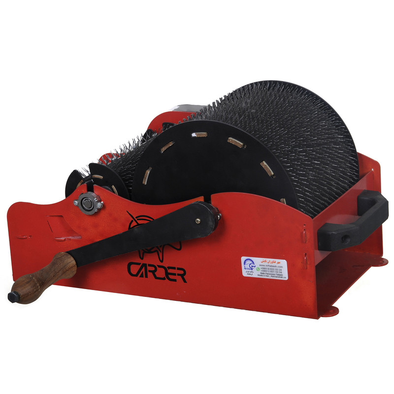 دستگاه حلاجی پشم شرکت مهرفناوران تابش مدل دستی