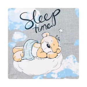 روکش لحاف مایکروفایبر آدنو مدل Teddy کد MC03 یک نفره سایز 220x160 سانتی‌متر
