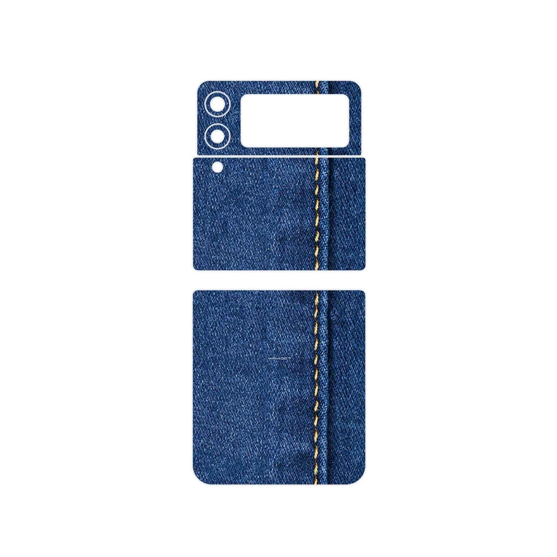 برچسب پوششی ماهوت مدل Fabric Texture 8 مناسب برای گوشی موبایل سامسونگ Galaxy Z Flip3 5G