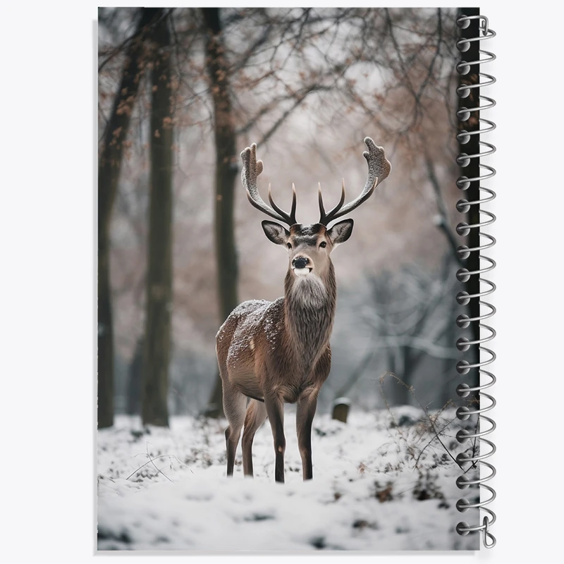 دفتر شطرنجی 50 برگ خندالو مدل گوزن کد F1967