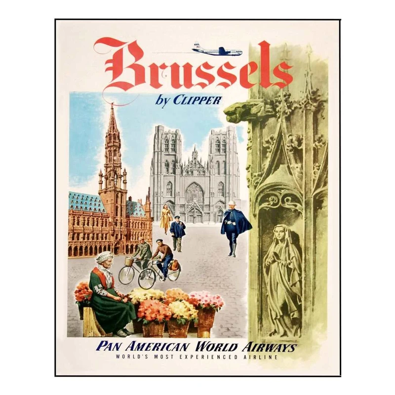 پوستر مدل  سفر هواپیمایی 