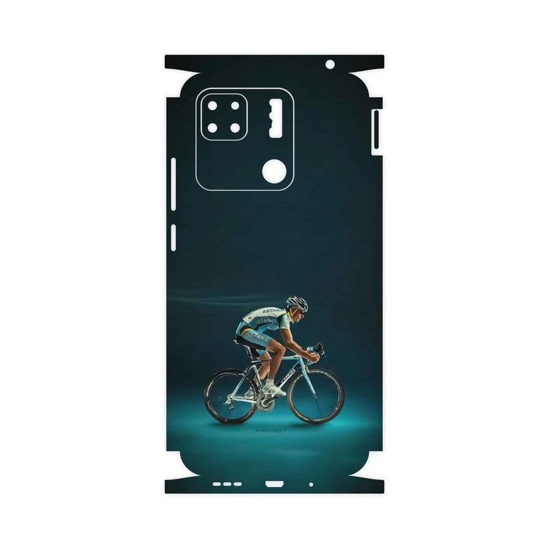برچسب پوششی ماهوت مدل Road-cycling-FullSkin مناسب برای گوشی موبایل شیائومی Redmi 10A
