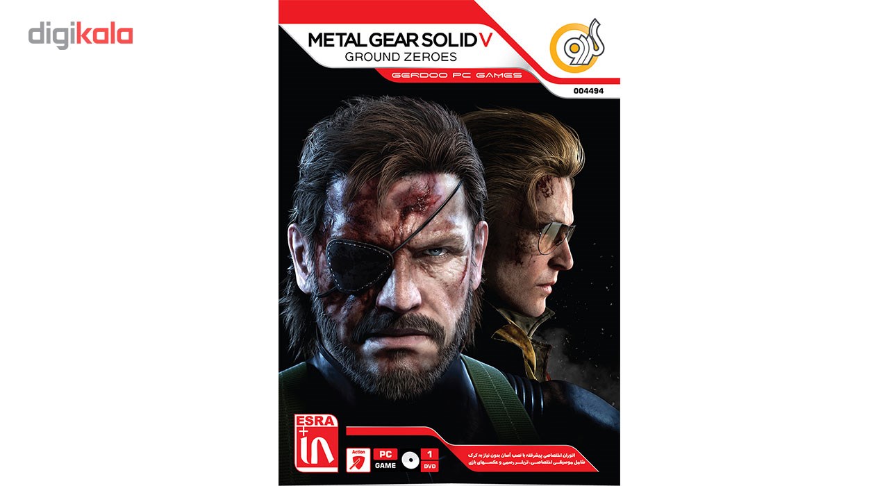 بازی Metal Gear Soild V Ground Zeroes مخصوص  PC