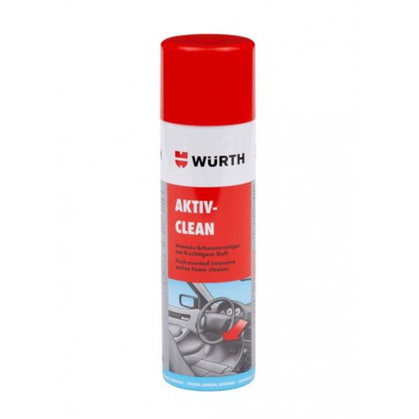 فوم تمیز کننده داخل خودرو وورث مدل Aktiv Clean حجم 500 فوم تمیز کننده داخل خودرو وورث مدل Aktiv Clean حجم 500