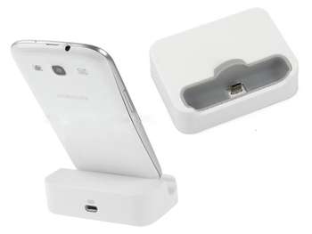 پایه نگهدارنده و شارژر گوشی سامسونگ Galaxy SIII