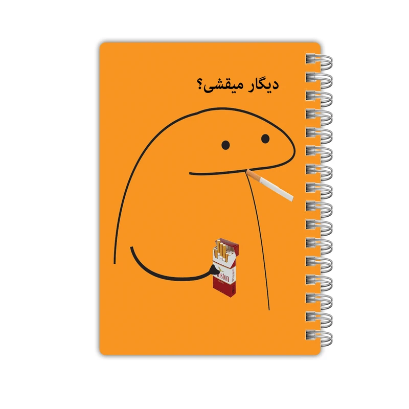 دفتر 40 برگ مدل میقولی کد 2403