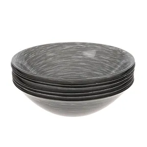 کاسه لومینارک مدل Stonemania Grey ست 6 عددی