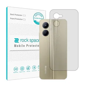 Rock space HyGEL model Transparent back protector for Realme C33 mobile phone