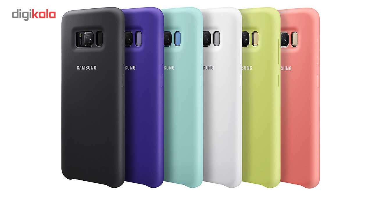 کاور مدل Silicone مناسب برای گوشی موبایل Galaxy S8