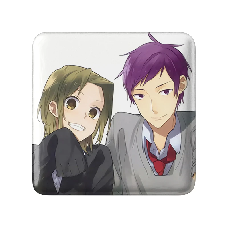 پیکسل خندالو طرح ایشیکاوا و یوکی انیمه هوریمیا مدل مربعی کد 33652