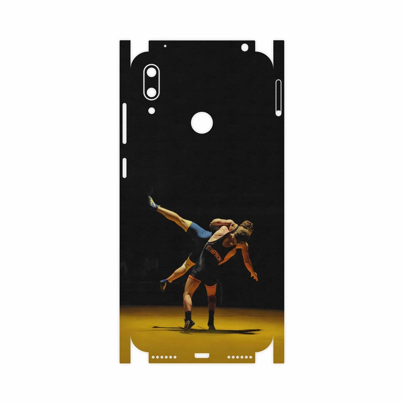 برچسب پوششی ماهوت مدل Wrestling-FullSkin مناسب برای گوشی موبایل هوآوی Y7 Prime 2019