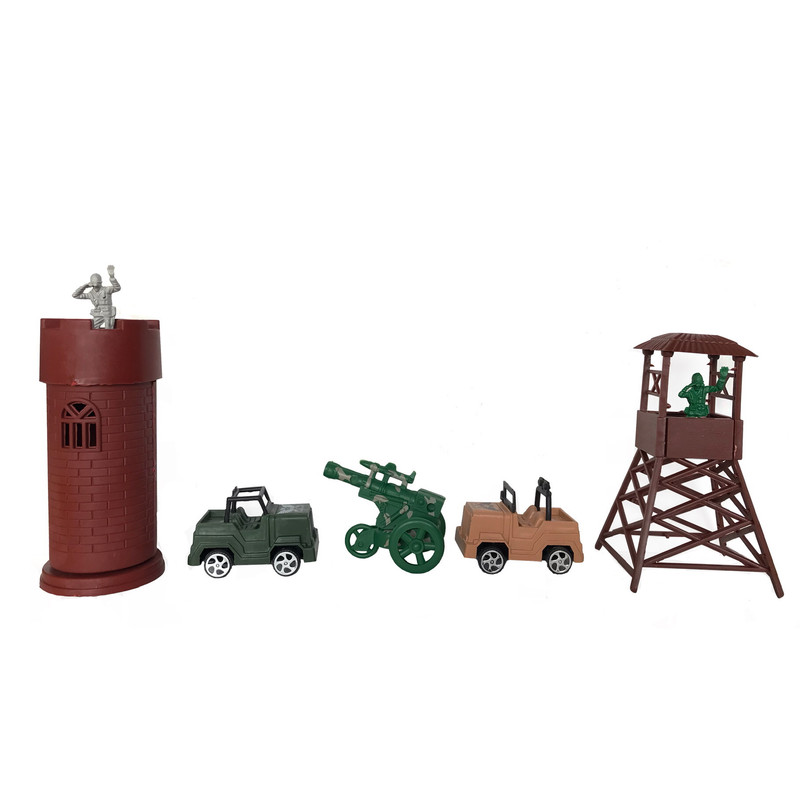 اسباب بازی جنگی مدل R.Toy مجموعه 88 عددی
