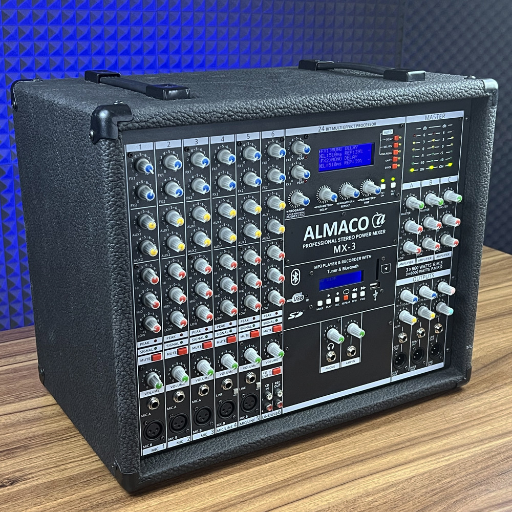 اکو آمپلی فایر آلماکو مدل MX-3 اکو آمپلی فایر آلماکو مدل MX-3