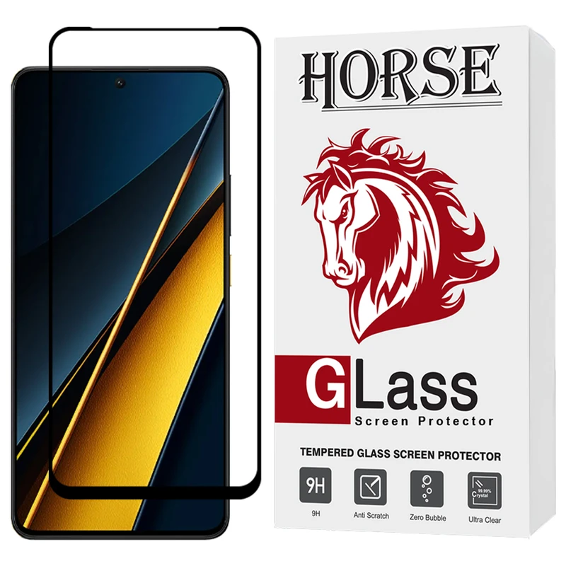 محافظ صفحه نمایش سرامیک شفاف هورس مدل CERH30 مناسب برای گوشی موبایل شیائومی  Poco X6 Pro /Poco X6 / Poco F6 / Poco F6 Pro / Redmi Turbo 3 / Redmi K70 Ultra / Redmi K70 Pro/ وان پلاس Ace 3V/ ویوو  X200