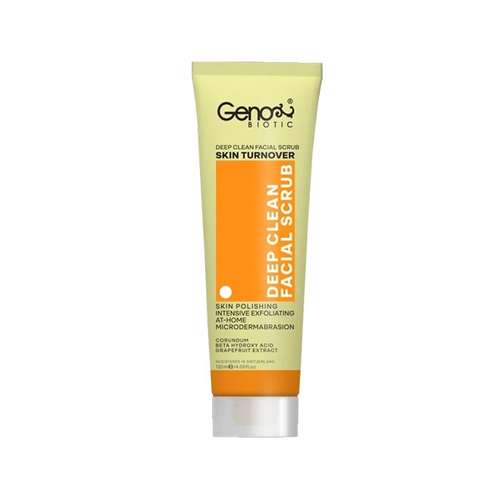 اسکراب لایه بردار پوست ژنوبایوتیک مدل strong حجم 120 میلی لیتر
