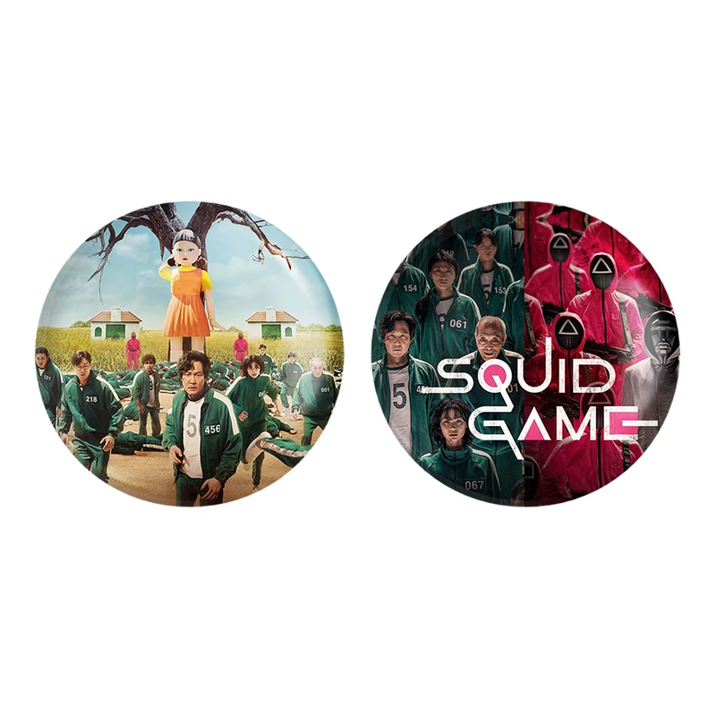 مگنت خندالو طرح بازی مرکب Squid Game کد 1082510821 مجموعه 2 عددی