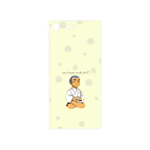 MAHOOT Ikkyu-san Cover Sticker for Sony Xperia XZ Premium