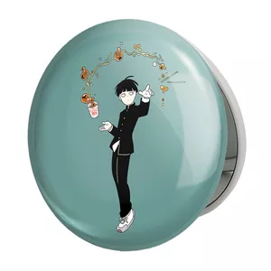 آینه جیبی خندالو طرح شییکو انیمه موب سایکو Mob Psycho 102 مدل تاشو کد 24428 