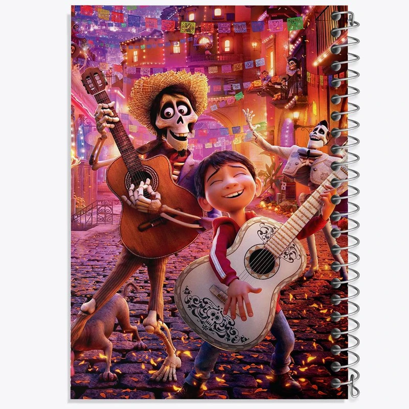 دفتر بولت ژورنال 50 برگ خندالو طرح کوکو Coco کد 10714