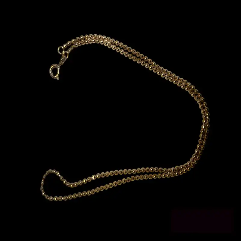 زنجیر زنانه ژوپینگ مدل ساچمه ای کد 21