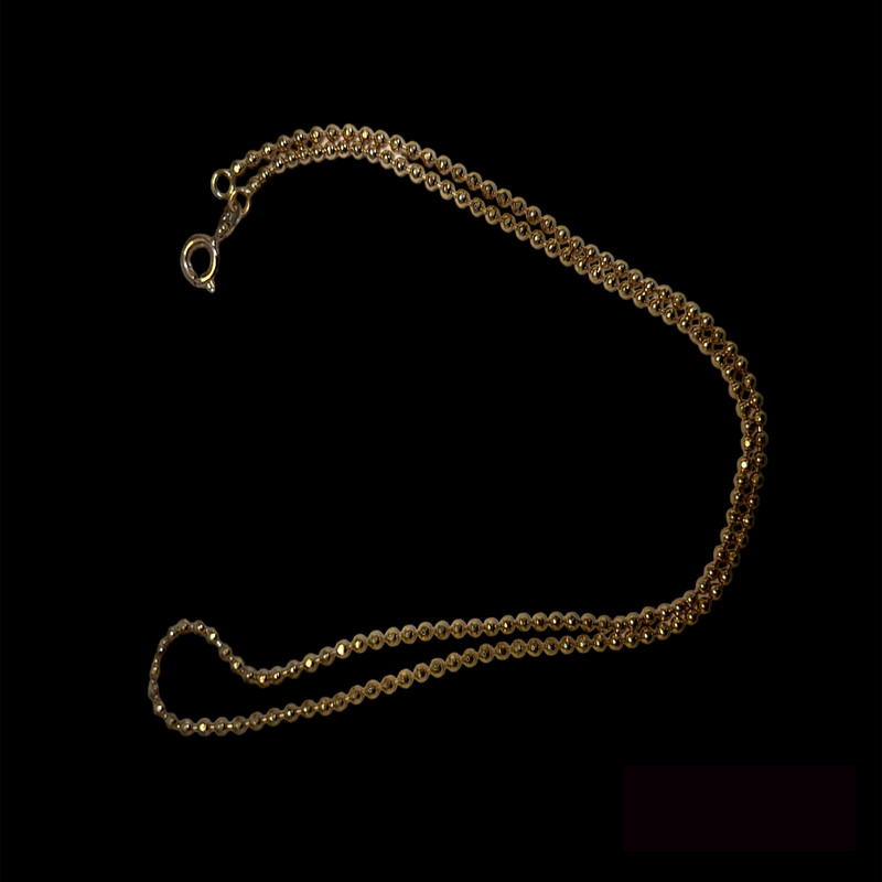 زنجیر زنانه ژوپینگ مدل ساچمه ای کد 21