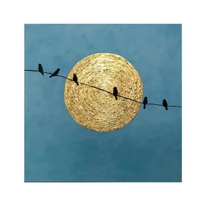 تابلو نقاشی اکریلیک مدل پرنده کد 4