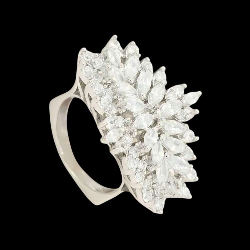 انگشتر نقره زنانه مدل میکرو انگشتر نقره زنانه مدل میکرو