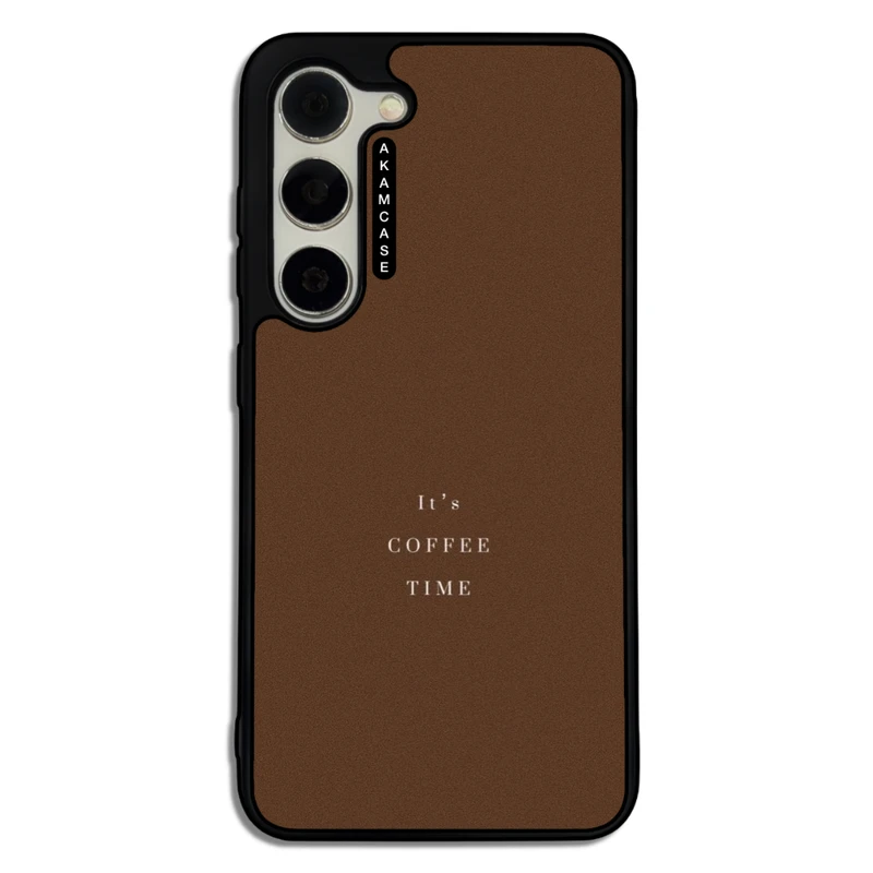 کاور آکام مدل AMC-WSGS23-COFFEE-9 مناسب برای گوشی موبایل سامسونگ Galaxy S23