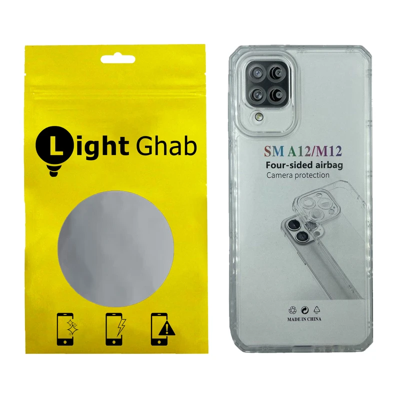 کاور لایت قاب مدل ژله ای مناسب برای گوشی موبایل سامسونگ Galaxy A12 / A12 Nacho / M12