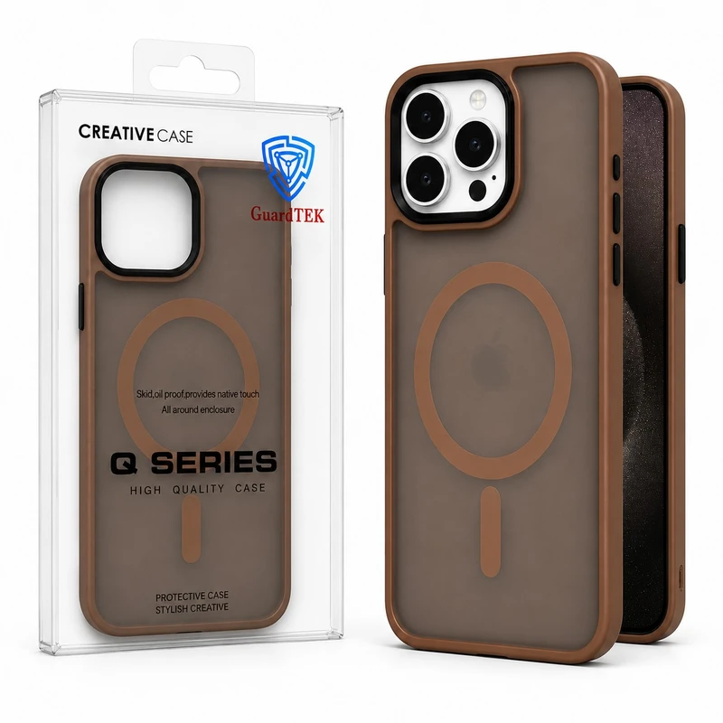 کاور گاردتک اساک مدل QMag مناسب برای گوشی موبایل اپل iPhone 16 Pro