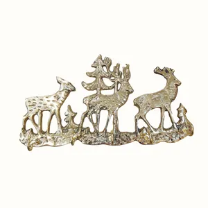 جاکلیدی برنزی طرح گوزن کد A1002