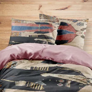 سرویس روتختی مدوپد طرح فرش تابلو مدل C-T00004 یک نفره 4 تکه