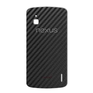 MAHOOT Carbon-fiber Texture Cover Sticker for Google Nexus 4