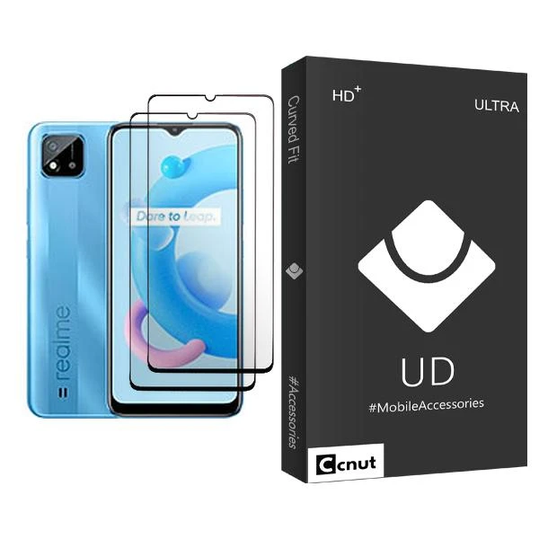 محافظ صفحه نمایش کوکونات مدل UDB Ultra MIX002 مناسب برای گوشی موبایل ریلمی C20A بسته دو عددی