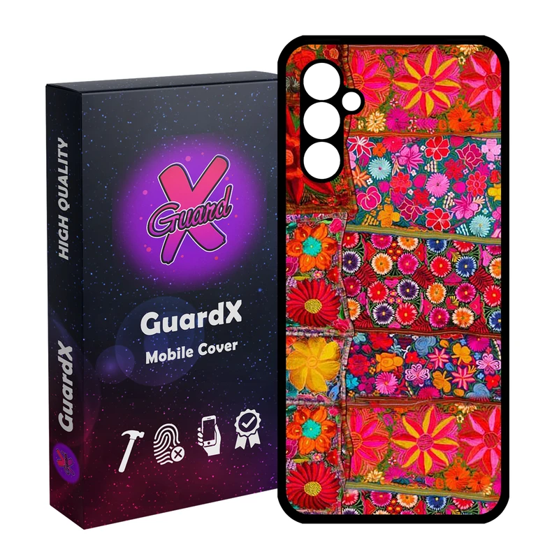 کاور گارد ایکس طرح رنگی مدل Glass10403 مناسب برای گوشی موبایل سامسونگ Galaxy A24/A24 4G/M34 5G