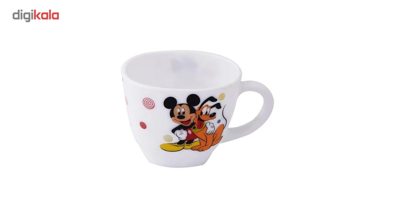 عکس شماره 8 : سرویس غذاخوری 5 پارچه کودک پارس اوپال طرح micky mouse